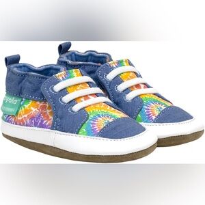 Robeez Soft Soles Slip-Resistant Crib Shoes Slippers for Toddler, 18-24 Months